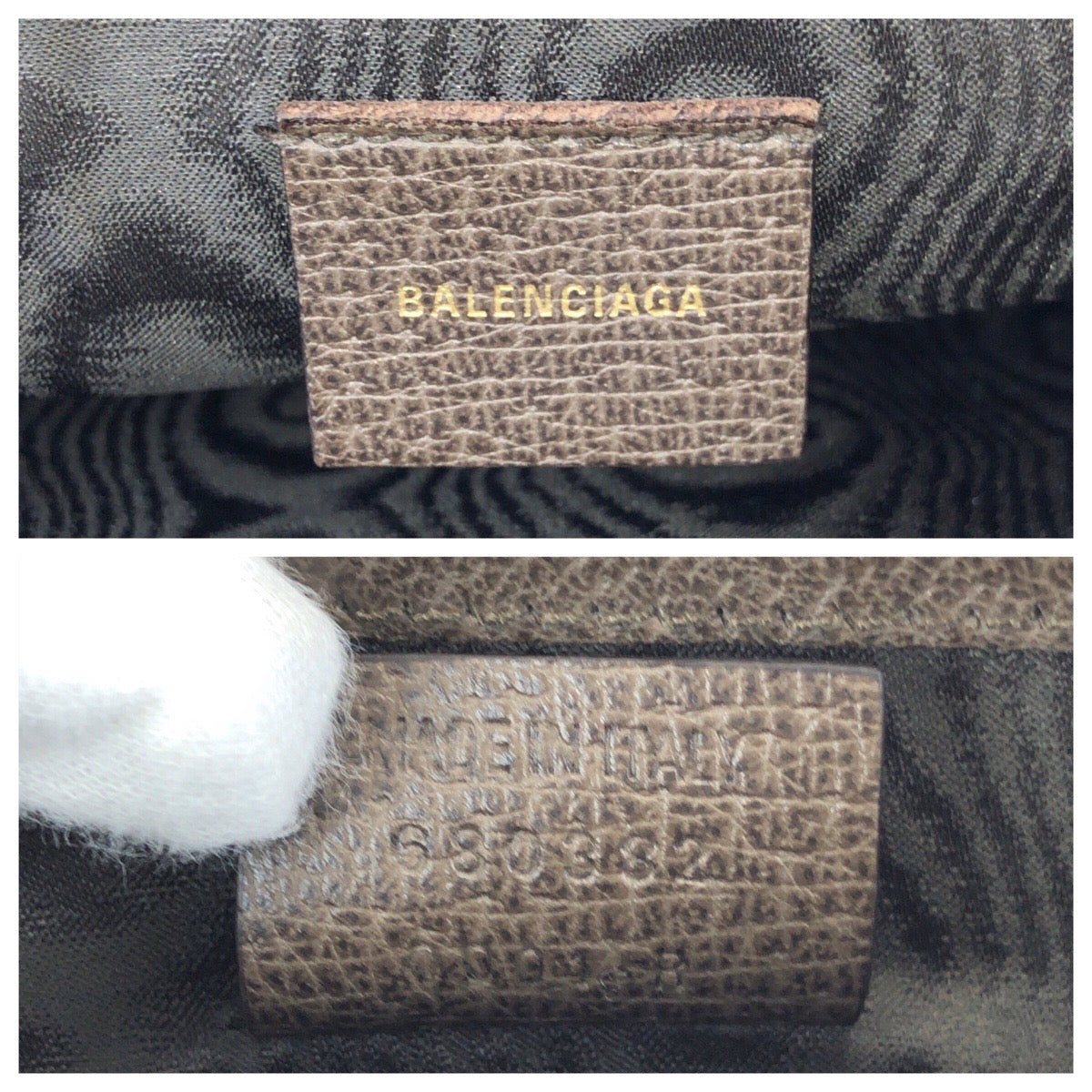 24639
BALENCIAGA バレンシアガ ザ ハッカープロジェクト シェリーライン BALENCIAGA GUCCI ベージュ ブラウン ゴールド金具 PVC 680382 クラッチバッグ セカンドバッグ メンズ ABP62