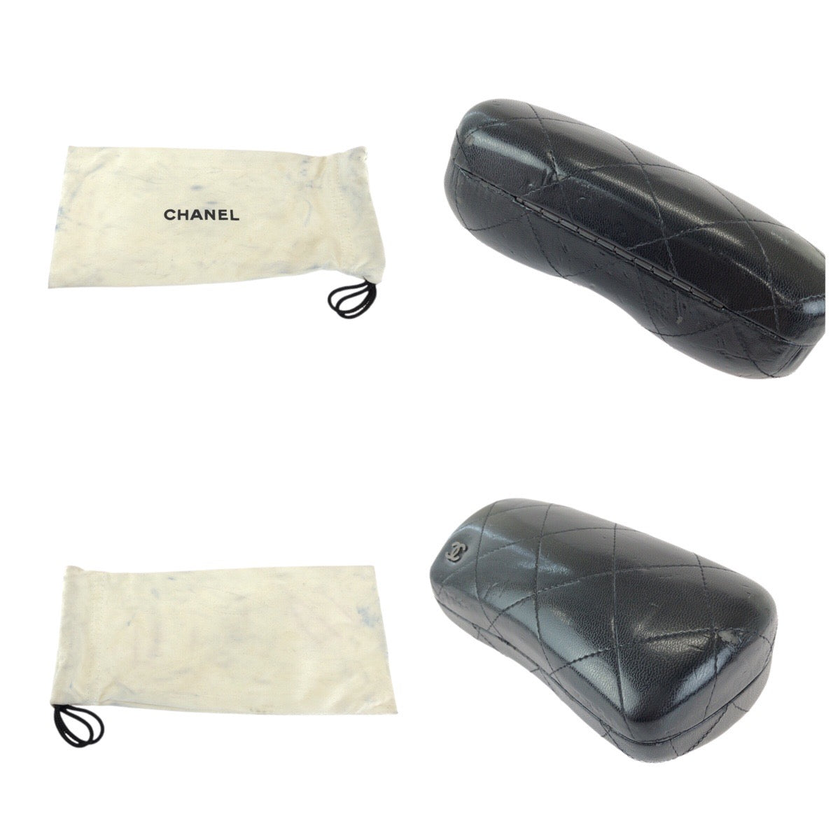 24641
CHANEL シャネル ココマーク グレー シルバー金具 チタン / レザー 4189TQ サングラス 男女兼用 ティアドロップ レディース A28