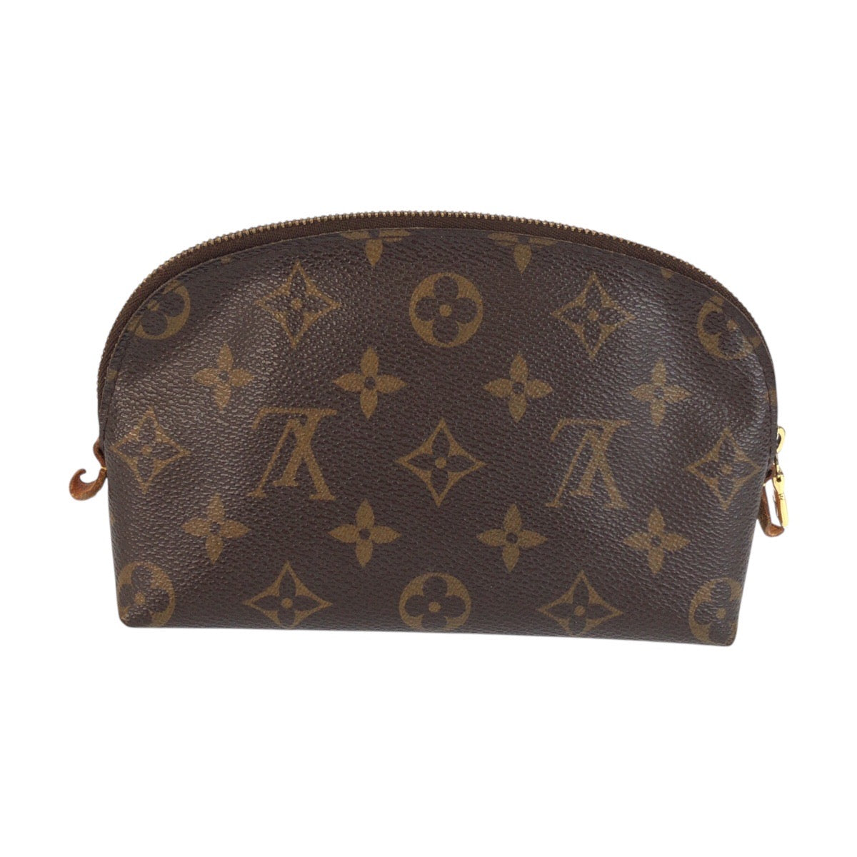 24645
LOUIS VUITTON ルイヴィトン モノグラム ポシェット コスメティックPM ブラウン ゴールド金具 PVC / レザー M47515 ポーチ 化粧ポーチ レディース AB36