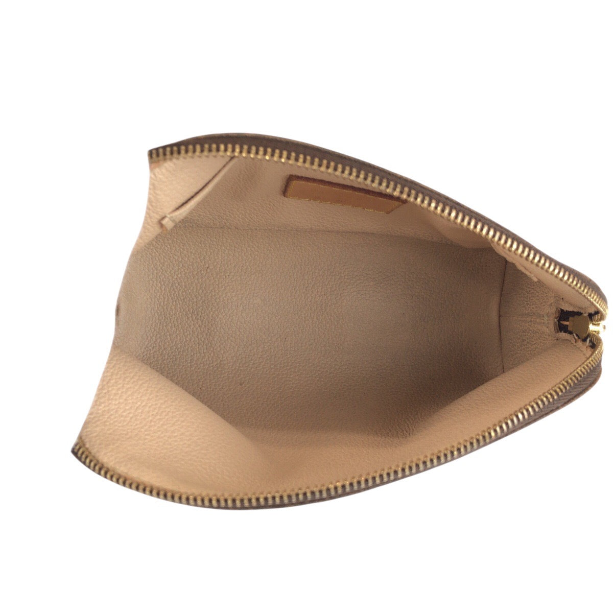 24645
LOUIS VUITTON ルイヴィトン モノグラム ポシェット コスメティックPM ブラウン ゴールド金具 PVC / レザー M47515 ポーチ 化粧ポーチ レディース AB36