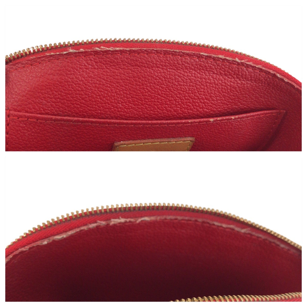 24646
LOUIS VUITTON ルイヴィトン モノグラム ヴェルニ ポシェット コスメティック レッド ゴールド金具 パテントレザー M90172 ポーチ 化粧ポーチ レディース AB38