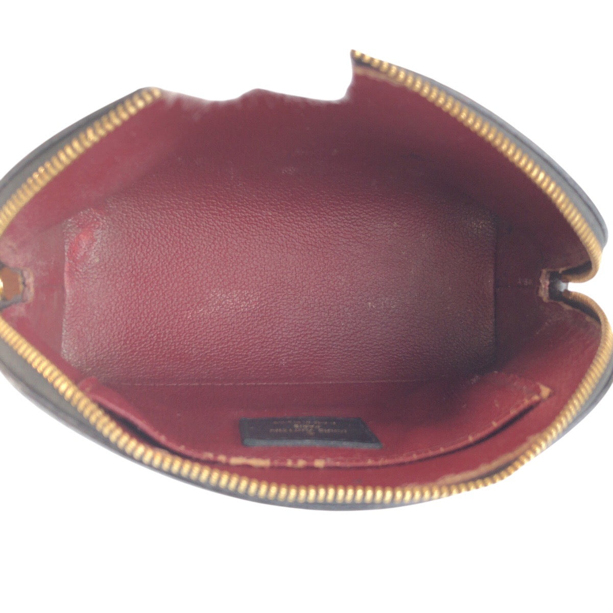 24647
LOUIS VUITTON ルイヴィトン モノグラム アンプラント ポシェット コスメティックPM ブラック ベージュ ゴールド金具 レザー M59086 ポーチ 化粧ポーチ レディース AB40