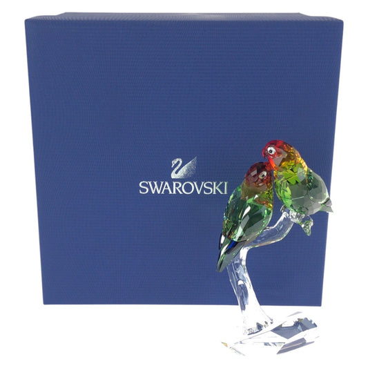 24664
SWAROVSKI スワロフスキー クリスタル パラダイス ラブバード ボタンインコ クリア マルチカラー クリスタル 5379552 置物 オーナメント レディース SA140