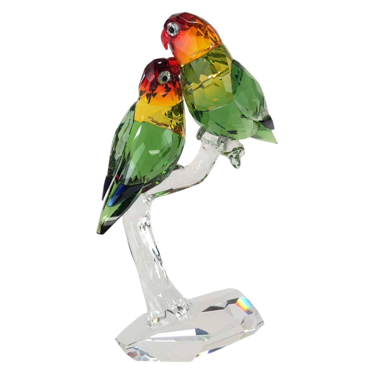 24664
SWAROVSKI スワロフスキー クリスタル パラダイス ラブバード ボタンインコ クリア マルチカラー クリスタル 5379552 置物 オーナメント レディース SA140