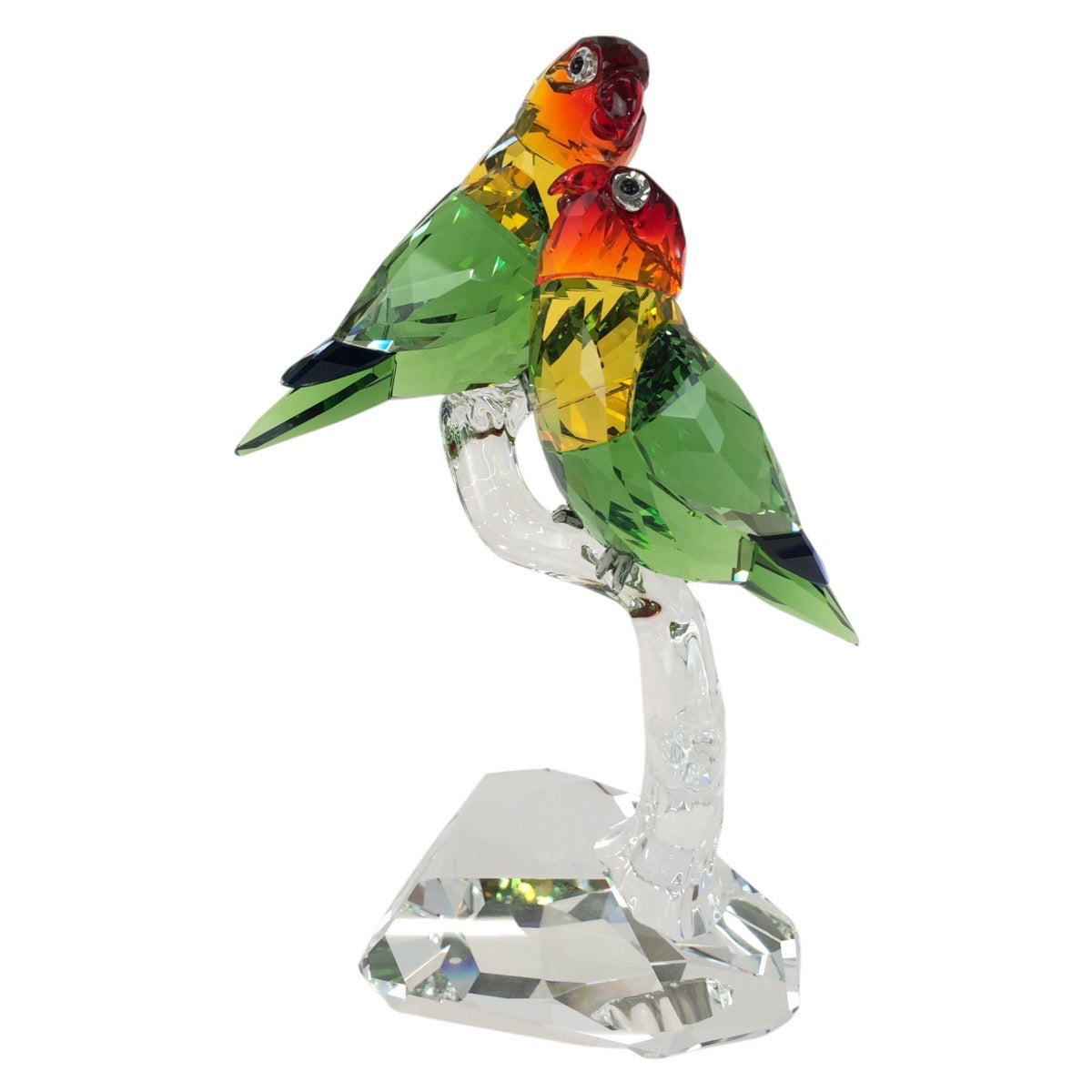 24664
SWAROVSKI スワロフスキー クリスタル パラダイス ラブバード ボタンインコ クリア マルチカラー クリスタル 5379552 置物 オーナメント レディース SA140