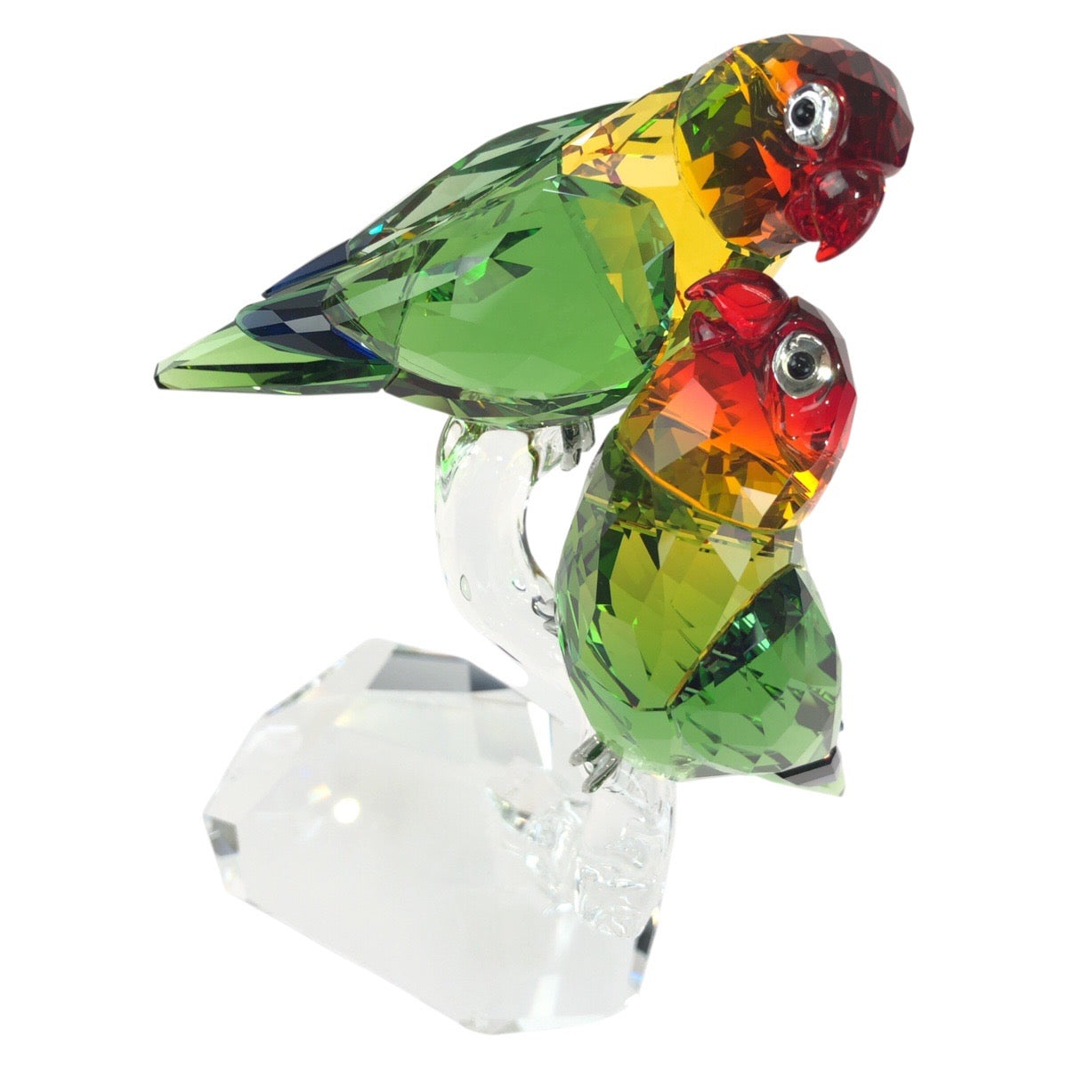 24664
SWAROVSKI スワロフスキー クリスタル パラダイス ラブバード ボタンインコ クリア マルチカラー クリスタル 5379552 置物 オーナメント レディース SA140