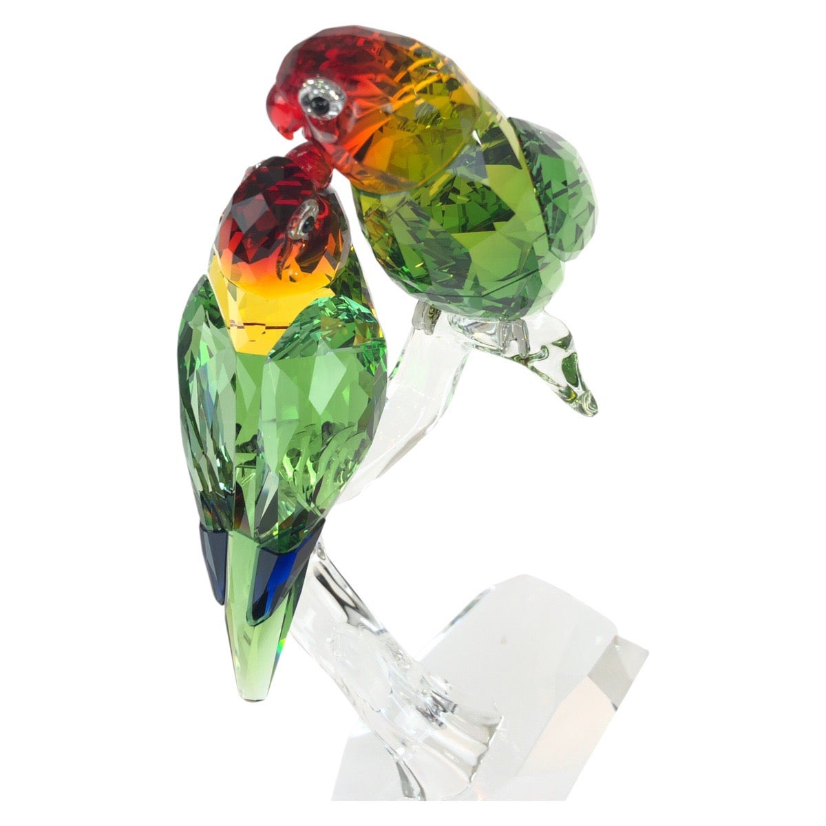 24664
SWAROVSKI スワロフスキー クリスタル パラダイス ラブバード ボタンインコ クリア マルチカラー クリスタル 5379552 置物 オーナメント レディース SA140