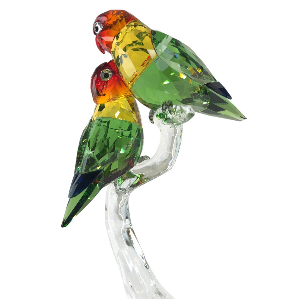 24664
SWAROVSKI スワロフスキー クリスタル パラダイス ラブバード ボタンインコ クリア マルチカラー クリスタル 5379552 置物 オーナメント レディース SA140