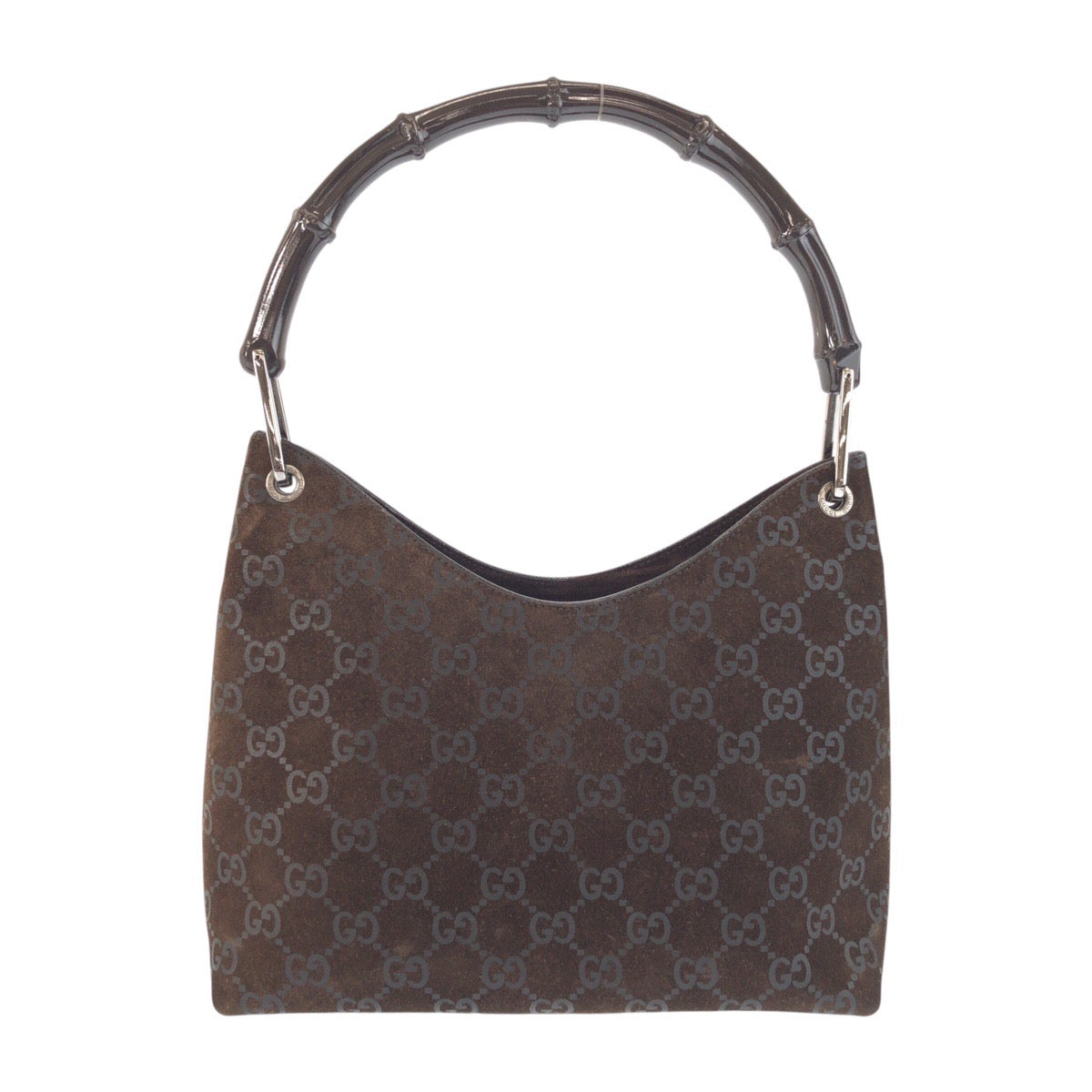 24666
GUCCI グッチ バンブー ブラウン シルバー金具 スウェード / バンブー 0012 1133 008 ハンドバッグ ショルダーバッグ レディース B14