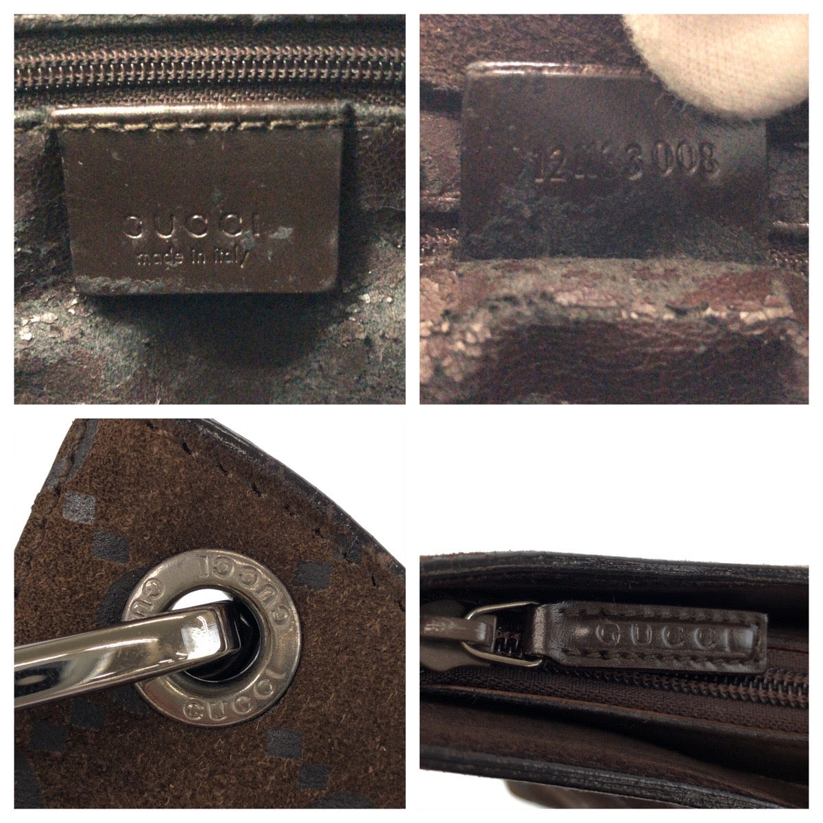 24666
GUCCI グッチ バンブー ブラウン シルバー金具 スウェード / バンブー 0012 1133 008 ハンドバッグ ショルダーバッグ レディース B14