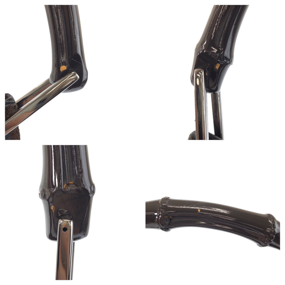 24666
GUCCI グッチ バンブー ブラウン シルバー金具 スウェード / バンブー 0012 1133 008 ハンドバッグ ショルダーバッグ レディース B14