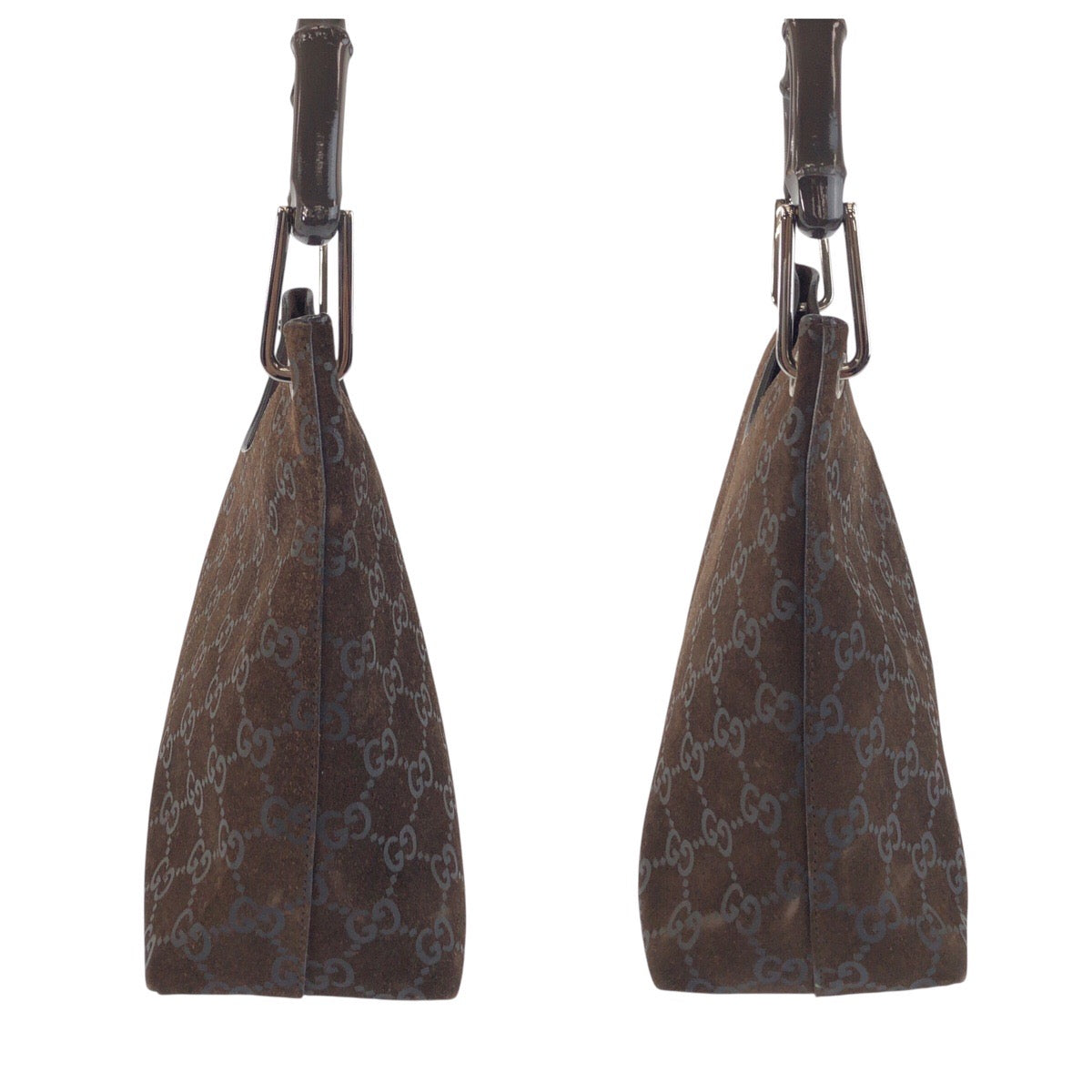 24666
GUCCI グッチ バンブー ブラウン シルバー金具 スウェード / バンブー 0012 1133 008 ハンドバッグ ショルダーバッグ レディース B14