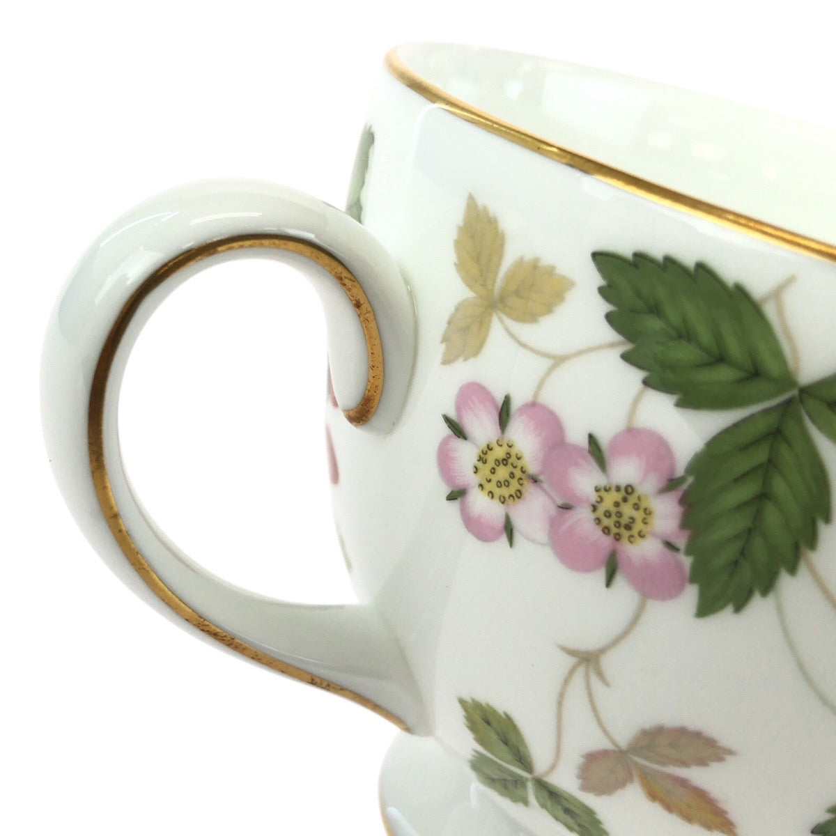 24667
Wedgwood ウェッジウッド ワイルド ストロベリー ピオニー ホワイト マルチカラー / ファイン ボーン チャイナ 1053377 マグカップ ペアティーカップ レディース A8