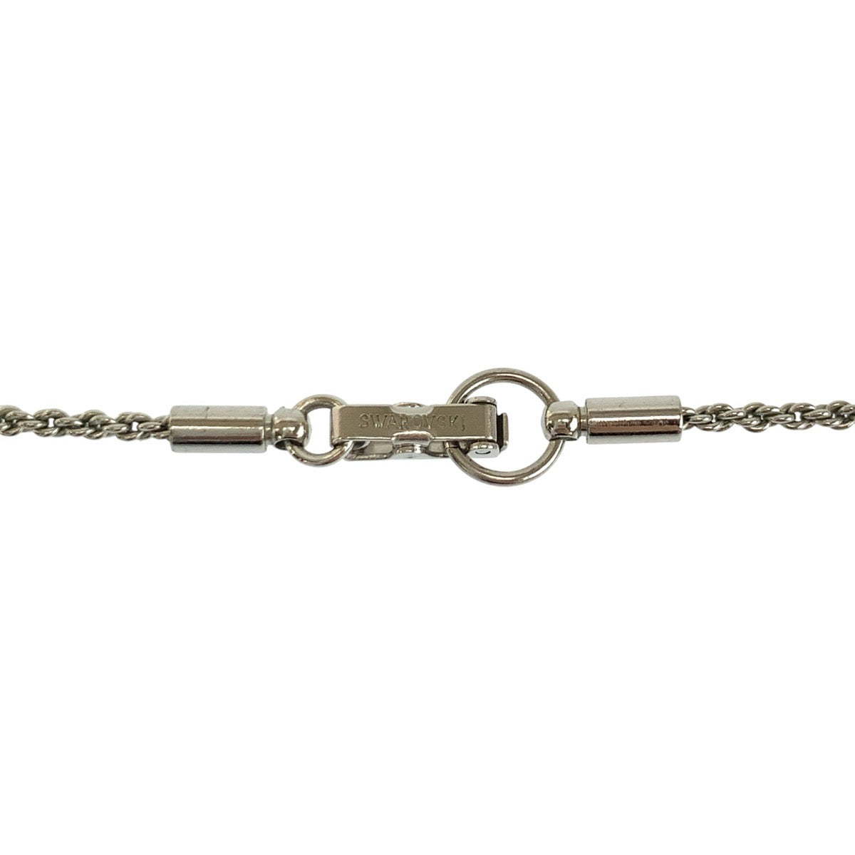 24671
SWAROVSKI スワロフスキー ハートモチーフ シルバー メッキ / ラインストーン ネックレス レディース SA8