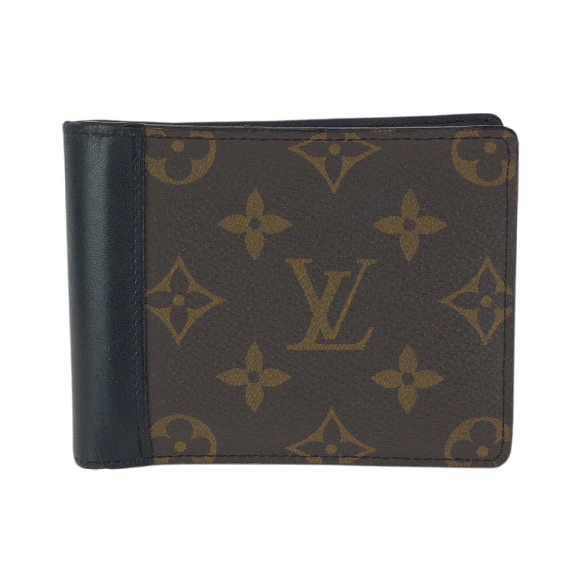 24673
LOUIS VUITTON ルイヴィトン モノグラム ポルトフォイユ ミュルティプル ブラウン ブラック レザー M69408 折財布 コンパクトウォレット メンズ ABP21