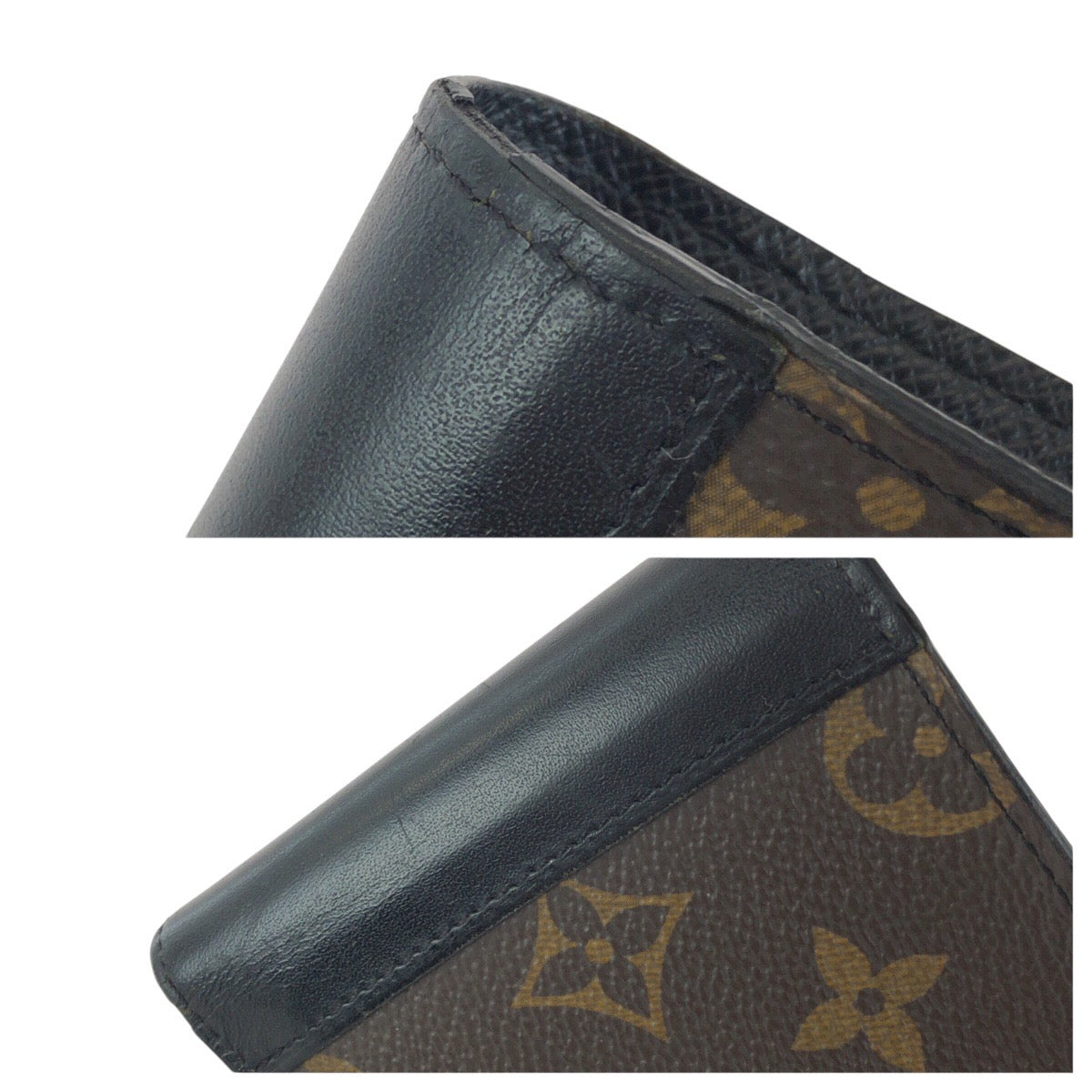 24673
LOUIS VUITTON ルイヴィトン モノグラム ポルトフォイユ ミュルティプル ブラウン ブラック レザー M69408 折財布 コンパクトウォレット メンズ ABP21