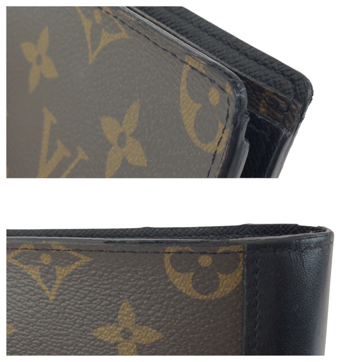 24673
LOUIS VUITTON ルイヴィトン モノグラム ポルトフォイユ ミュルティプル ブラウン ブラック レザー M69408 折財布 コンパクトウォレット メンズ ABP21