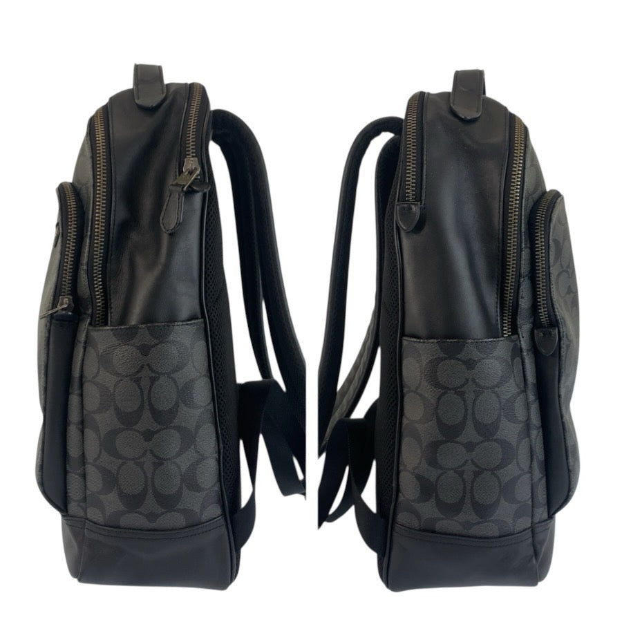 24676
COACH コーチ シグネチャー ブラック 黒 PVC / レザー 1922-89942 リュックサック バックパック レディース AB9