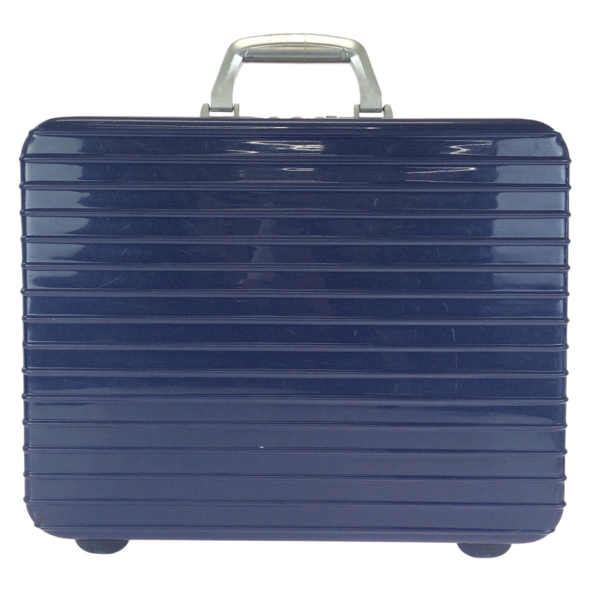 24677
RIMOWA リモワ リンボ ブルー シルバー プラスチック ビジネスバッグ アタッシュケース メンズ AB12