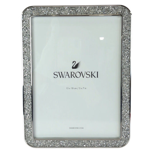24678
SWAROVSKI スワロフスキー Minera シルバー クリスタル / ガラス フォトフレーム レディース SA15