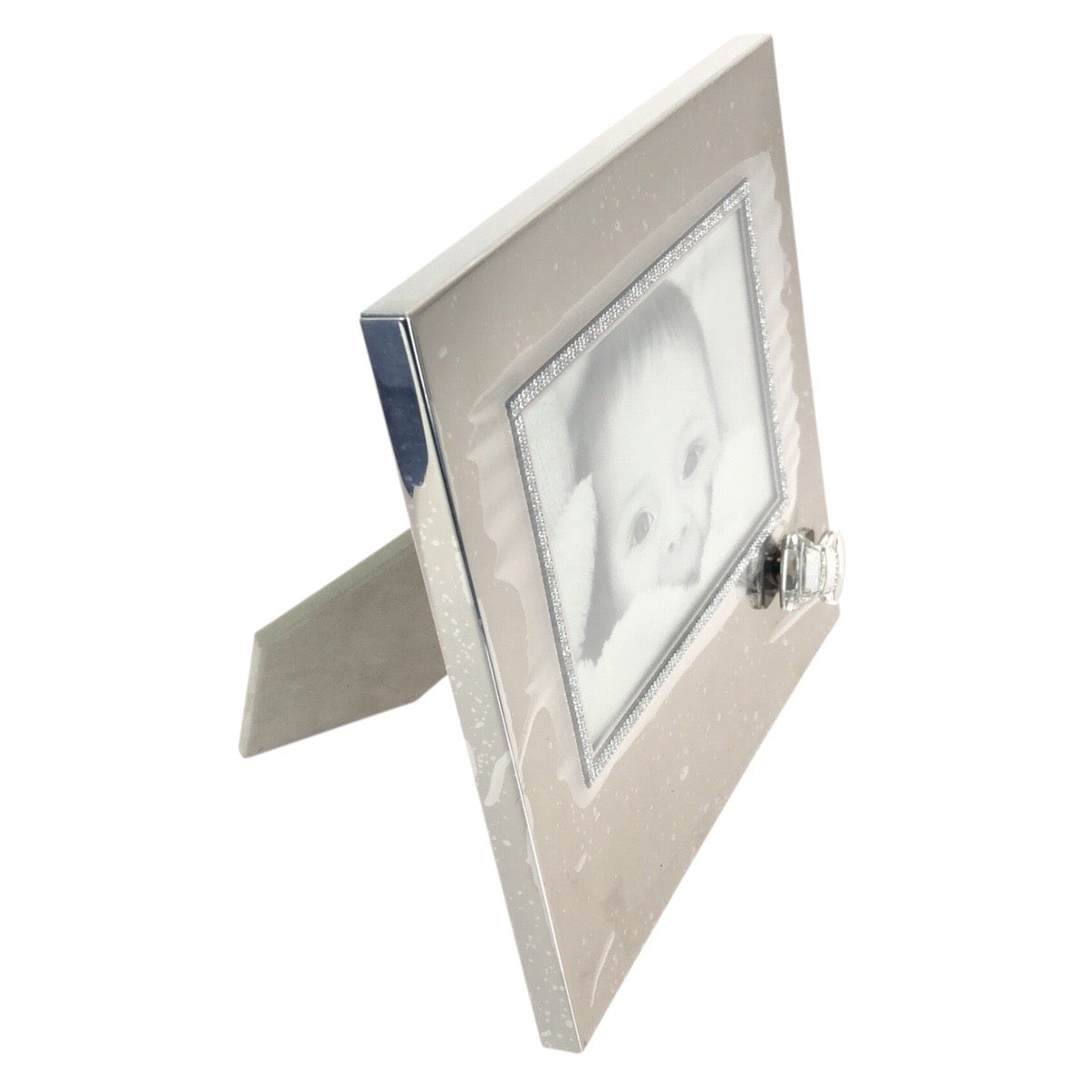 24679
SWAROVSKI スワロフスキー Picture Frame with Bow シルバー ステンレススチール フォトフレーム レディース SA14