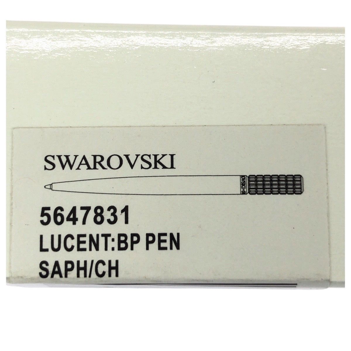 24682
SWAROVSKI スワロフスキー Lucent ブルー シルバー クリスタル / メタル 5647831 ボールペン 男女兼用 レディース SA5