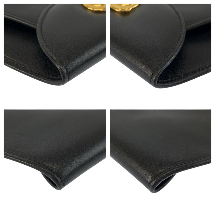 24687
CARTIER カルティエ パンテール ブラック 黒 ゴールド金具 レザー コインケース 小銭入れ 男女兼用 レディース ABP14