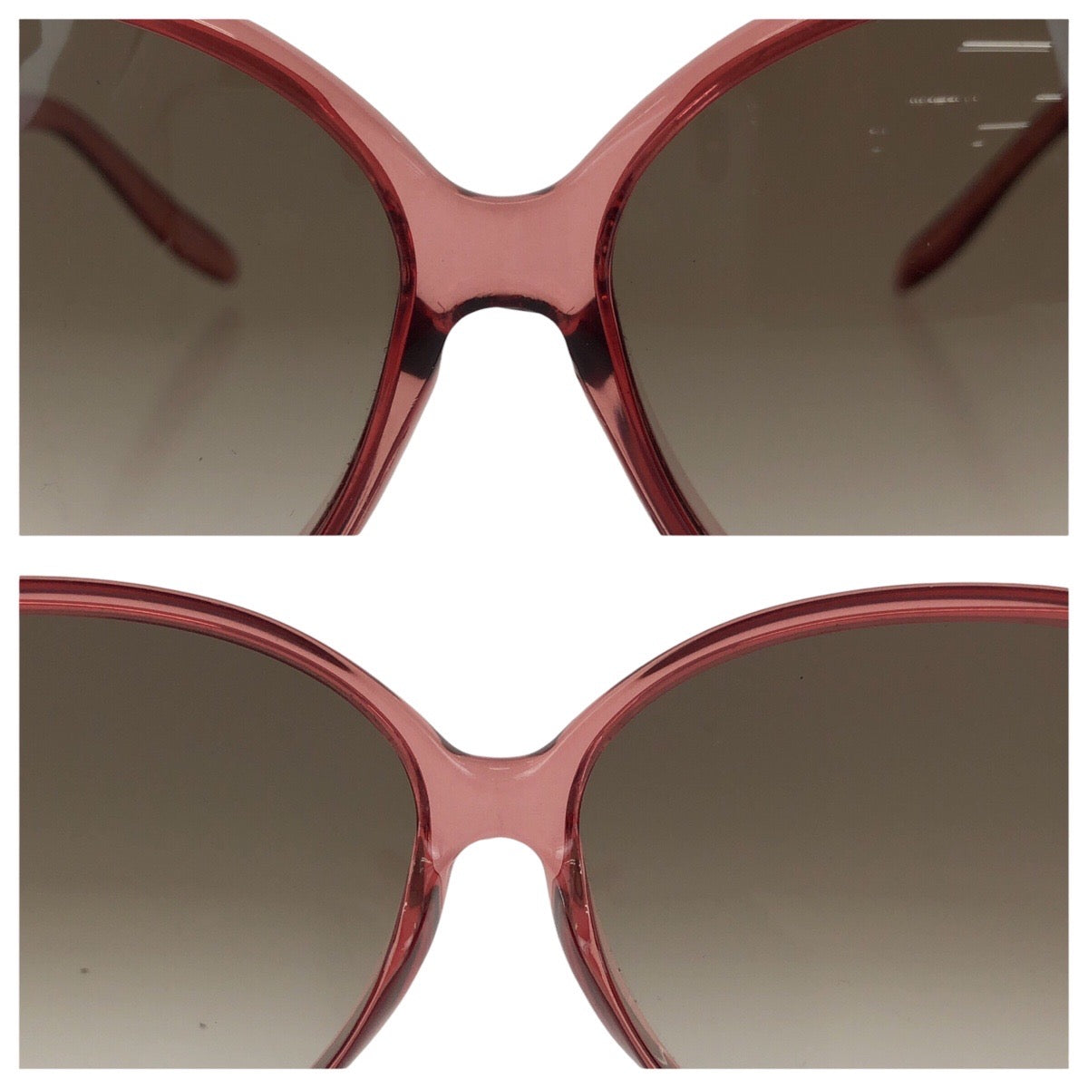 24690
GUCCI グッチ ラブリー ハート ピンク ブラウン ゴールド金具 プラスチック / メタル GG3525/K/S サングラス 男女兼用 バタフライ レディース ABP14