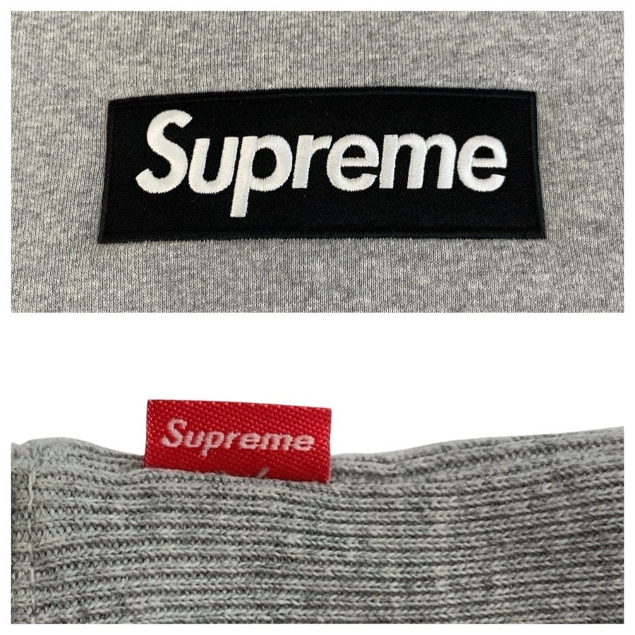 24697
Supreme シュプリーム ボックスロゴ グレー コットン / ポリエステル スウェット トレーナー メンズ A35