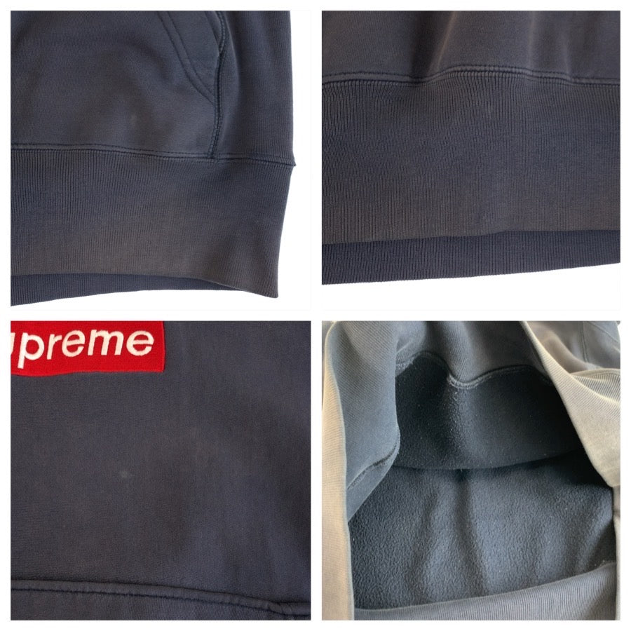 24699
Supreme シュプリーム ボックスロゴ サイズL ネイビー コットン / ポリエステル パーカー フーディー メンズ B