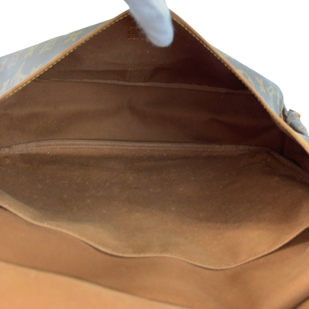 24718
LOUIS VUITTON ルイヴィトン モノグラム ソミュール35 ブラウン ゴールド金具 PVC / レザー M42254 ショルダーバッグ メッセンジャーバッグ 男女兼用 レディース B35