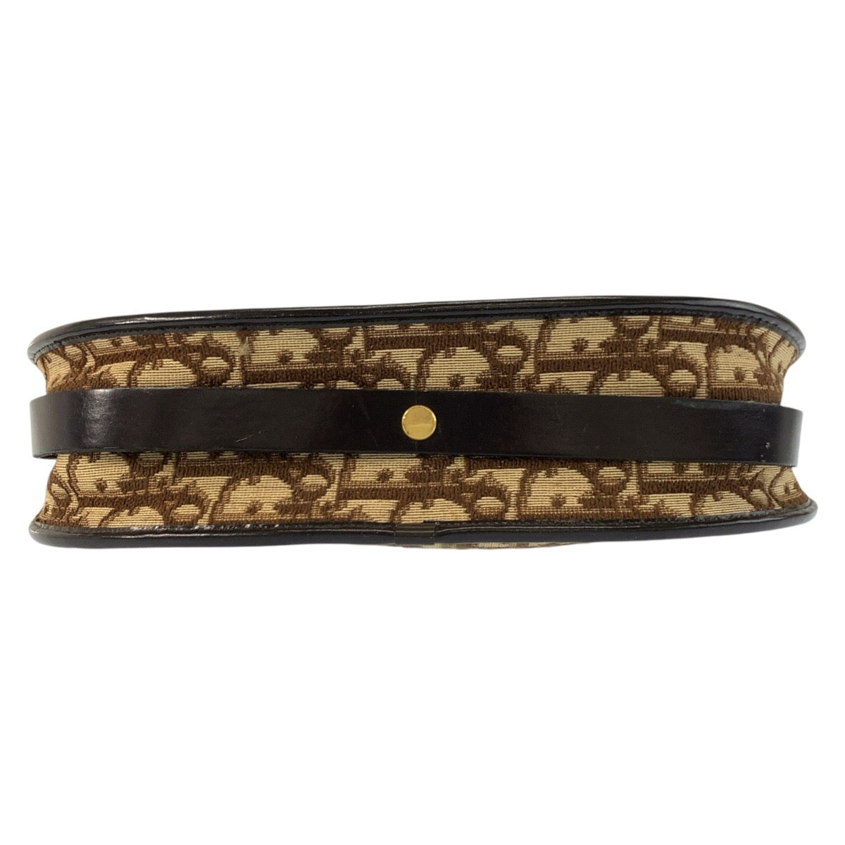 24731
Christian Dior クリスチャンディオール ヴィンテージ トロッター CDロゴ ブラウン ゴールド金具 キャンバス / レザー ハンドバッグ レディース AB35