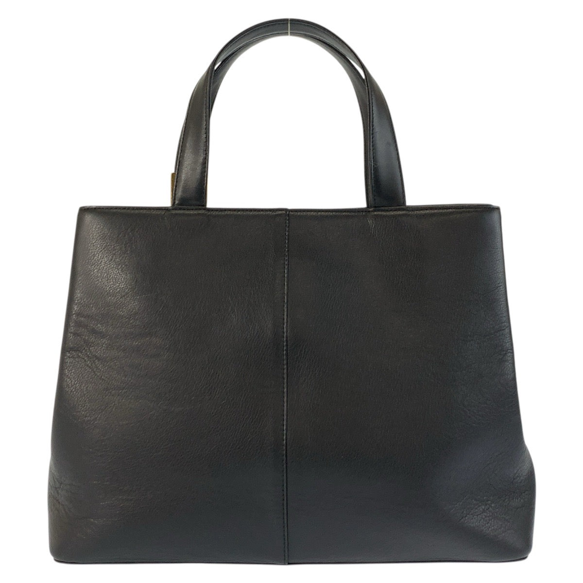 24738
BURBERRY バーバリー 中チェック柄 ブラック 黒 ゴールド金具 レザー ハンドバッグ トートバッグ レディース ABP21