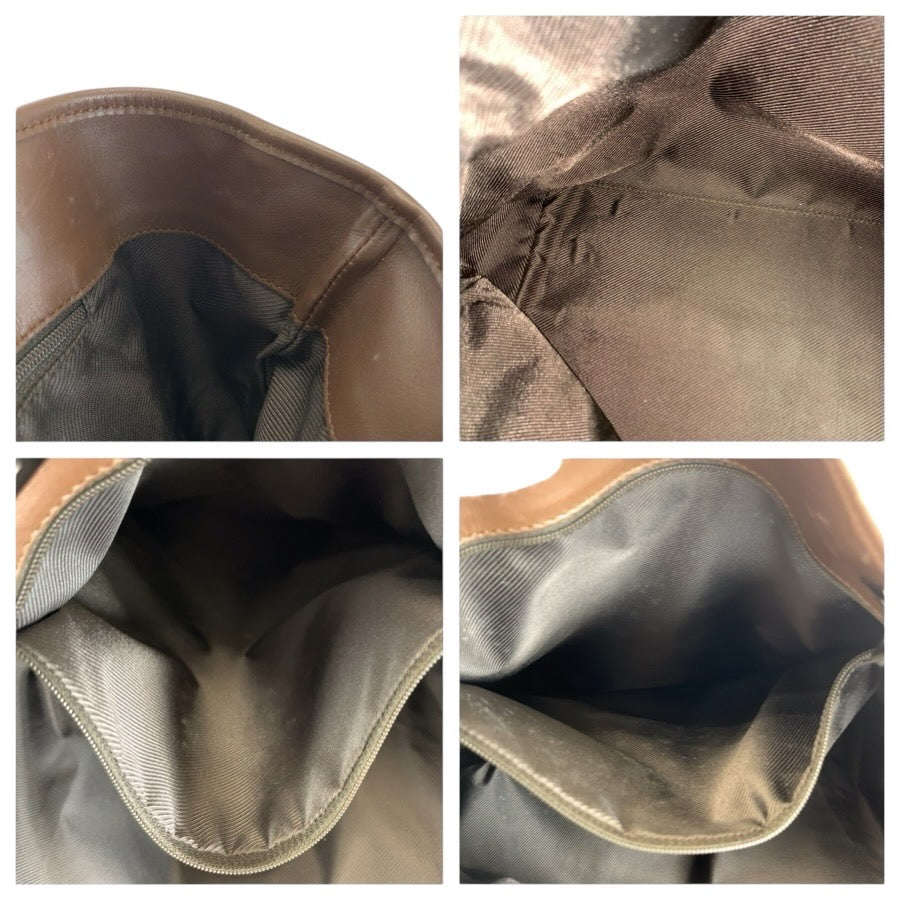 24741
GUCCI グッチ ベージュ ブラウン シルバー金具 GGキャンバス / レザー 31242 トートバッグ ショルダーバッグ レディース ABP28
