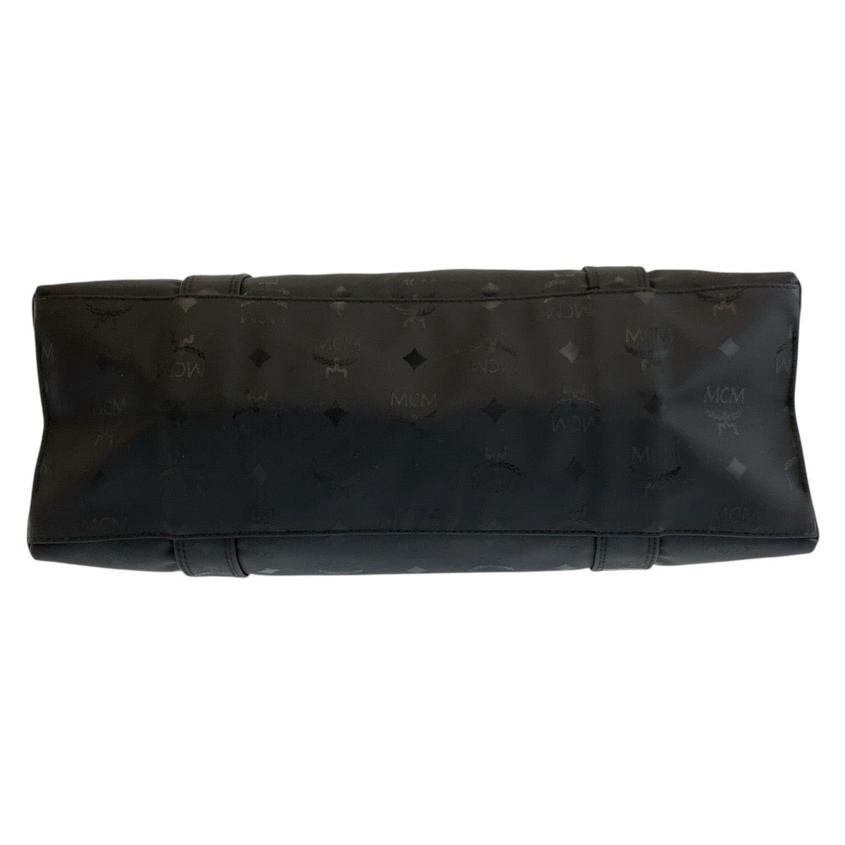 24745
MCM エム シー エム ヴィセトス ブラック 黒 ゴールド金具 PVC トートバッグ ショルダーバッグ レディース ABP21