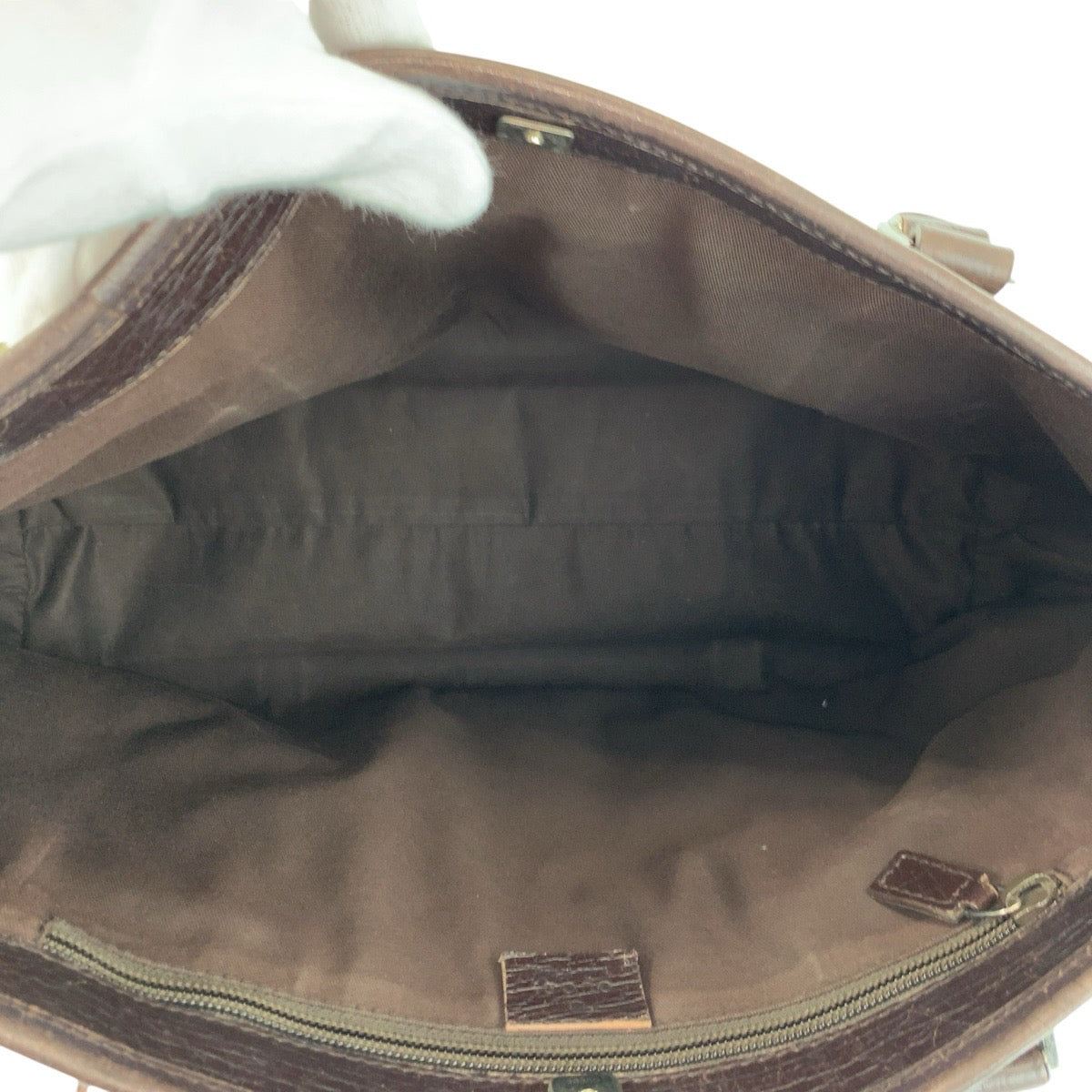 24753
GUCCI グッチ ベージュ ブラウン GGスプリームキャンバス / レザー 114595 トートバッグ ハンドバッグ レディース AB28
