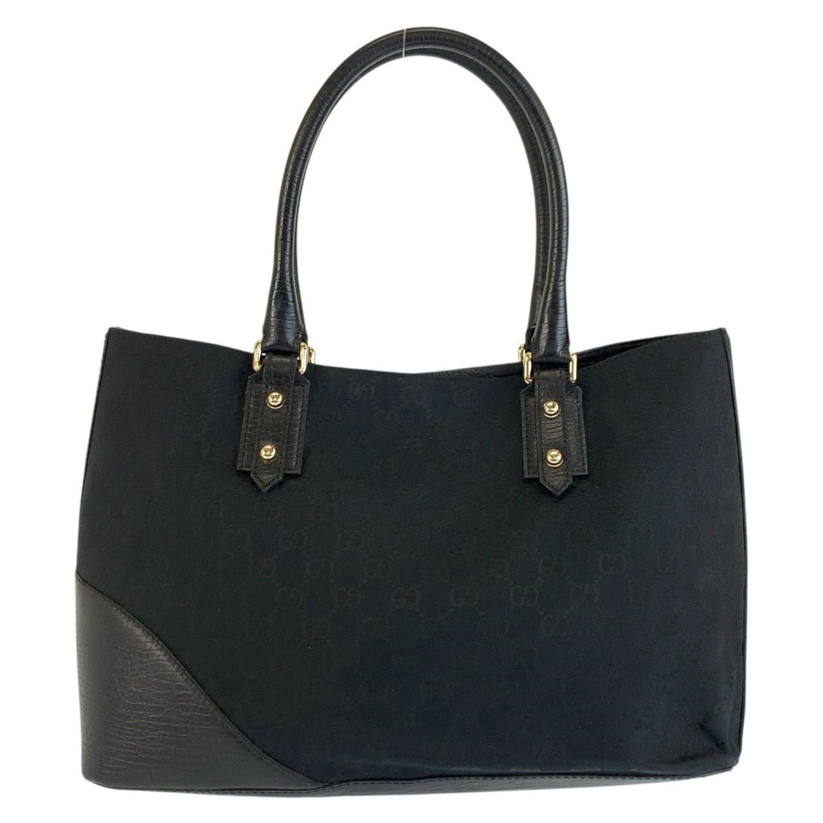 24756
GUCCI グッチ ホースビット シェリーライン ブラック 黒 ゴールド金具 GGキャンバス / レザー 137385 トートバッグ ハンドバッグ レディース ABP49