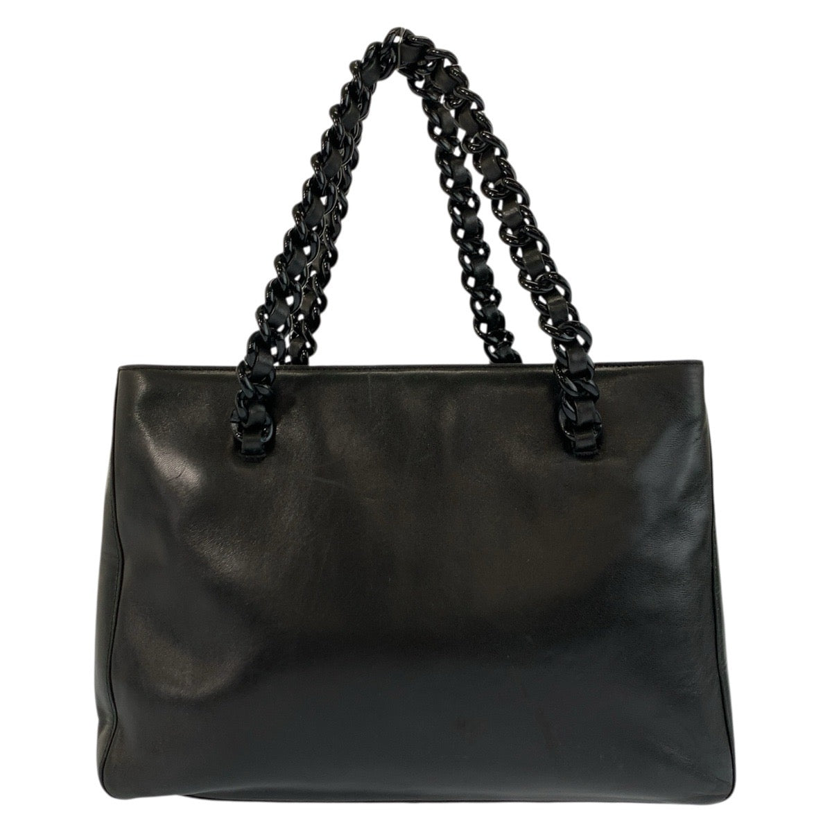 24767
PRADA プラダ ブラック 黒 レザー ハンドバッグ トートバッグ レディース AB35