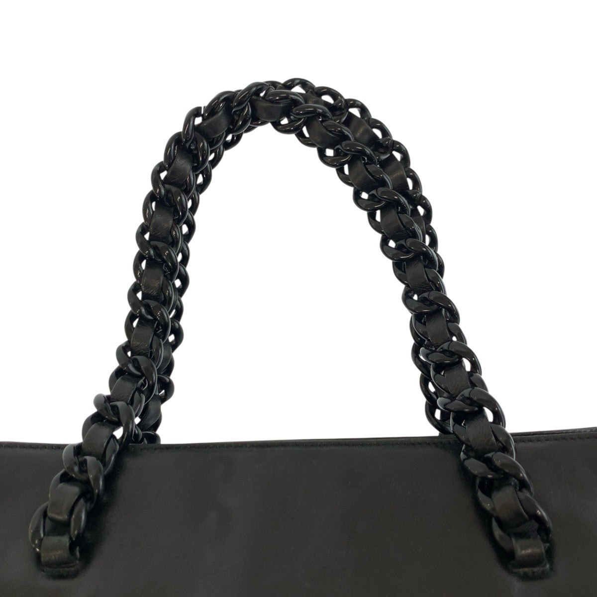 24767
PRADA プラダ ブラック 黒 レザー ハンドバッグ トートバッグ レディース AB35