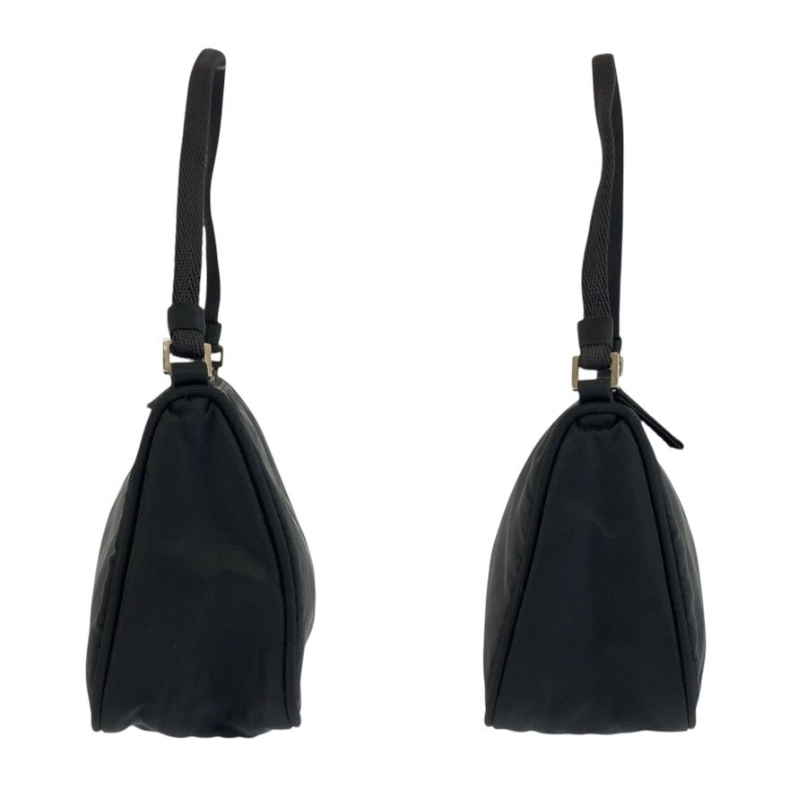 24769
PRADA プラダ テスート ブラック 黒 シルバー金具 ナイロン ハンドバッグ アクセサリーポーチ レディース A42