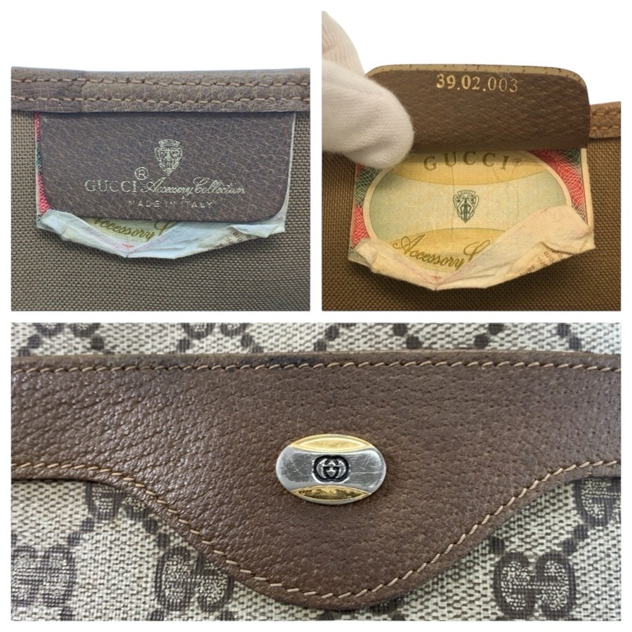 24771
GUCCI グッチ ヴィンテージ シェリーライン ベージュ ブラウン GGスプリームキャンバス 39 02 003 トートバッグ ショルダーバッグ レディース AB23