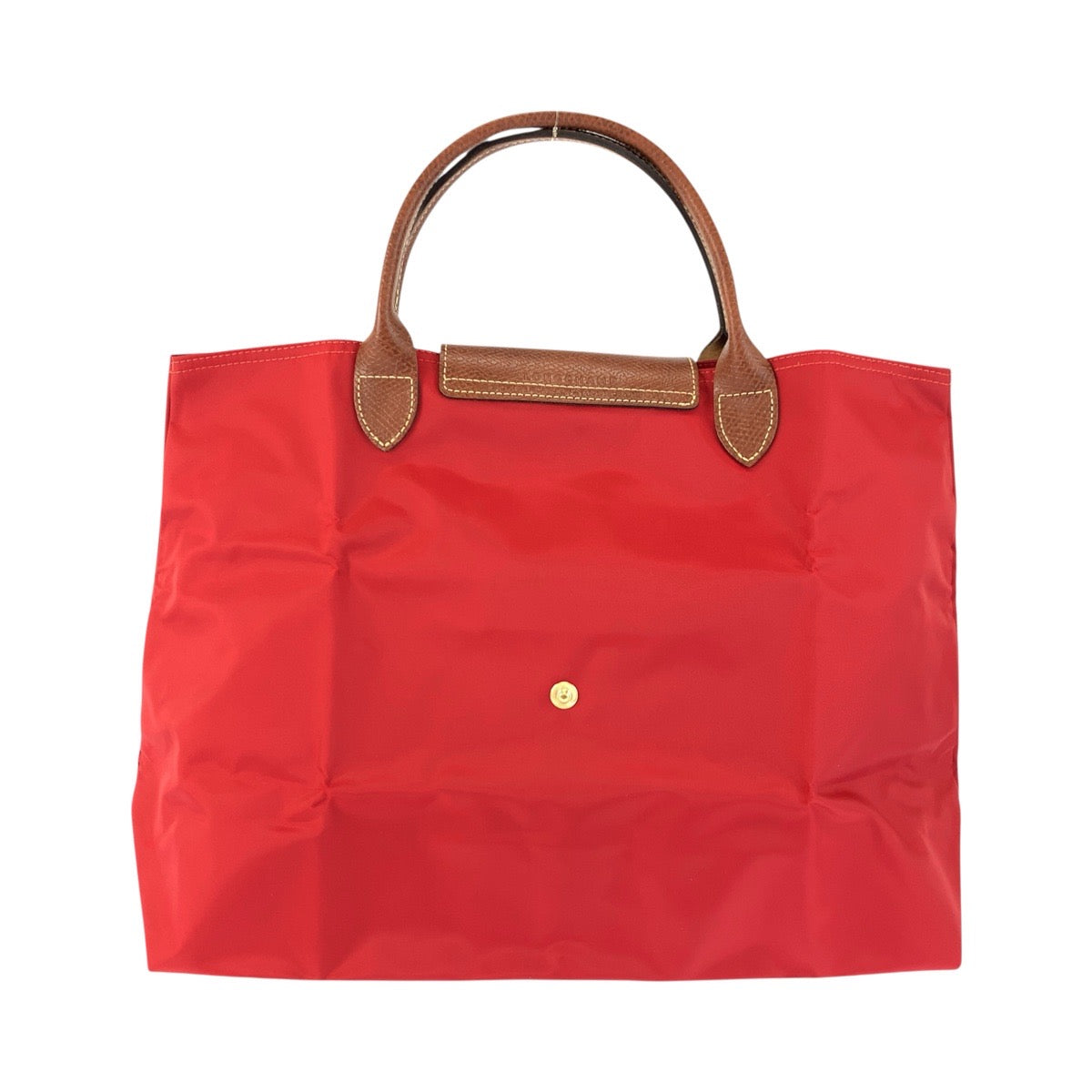 24774
Longchamp ロンシャン ル プリアージュ レッド ブラウン ゴールド金具 ナイロン / レザー 2704089545 ハンドバッグ トートバッグ レディース A14