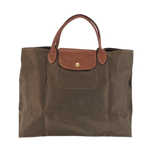 24775
Longchamp ロンシャン ル・プリアージュ カーキ ブラウン ゴールド金具 ナイロン / レザー 2704089015 ハンドバッグ トートバッグ レディース A14