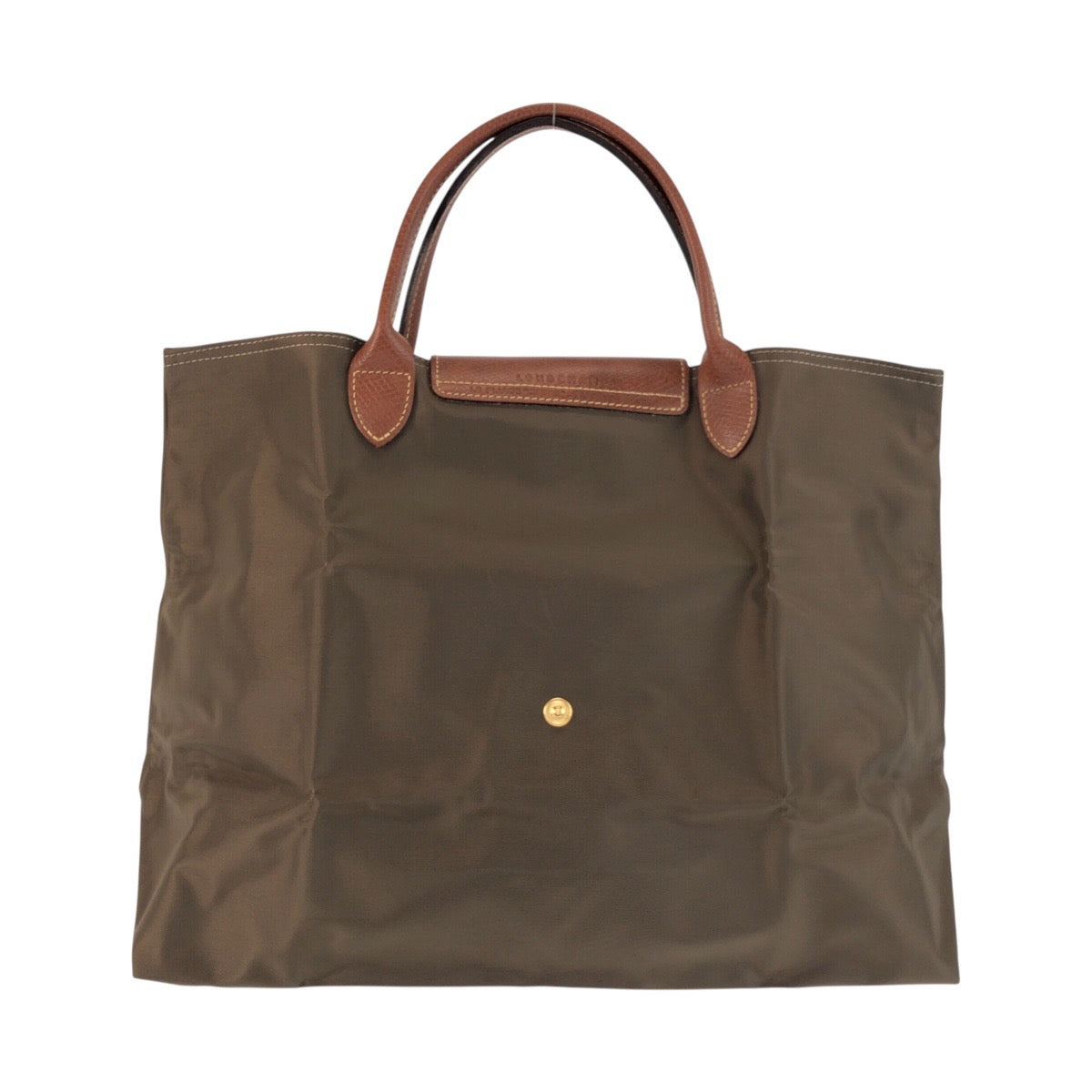 24775
Longchamp ロンシャン ル・プリアージュ カーキ ブラウン ゴールド金具 ナイロン / レザー 2704089015 ハンドバッグ トートバッグ レディース A14