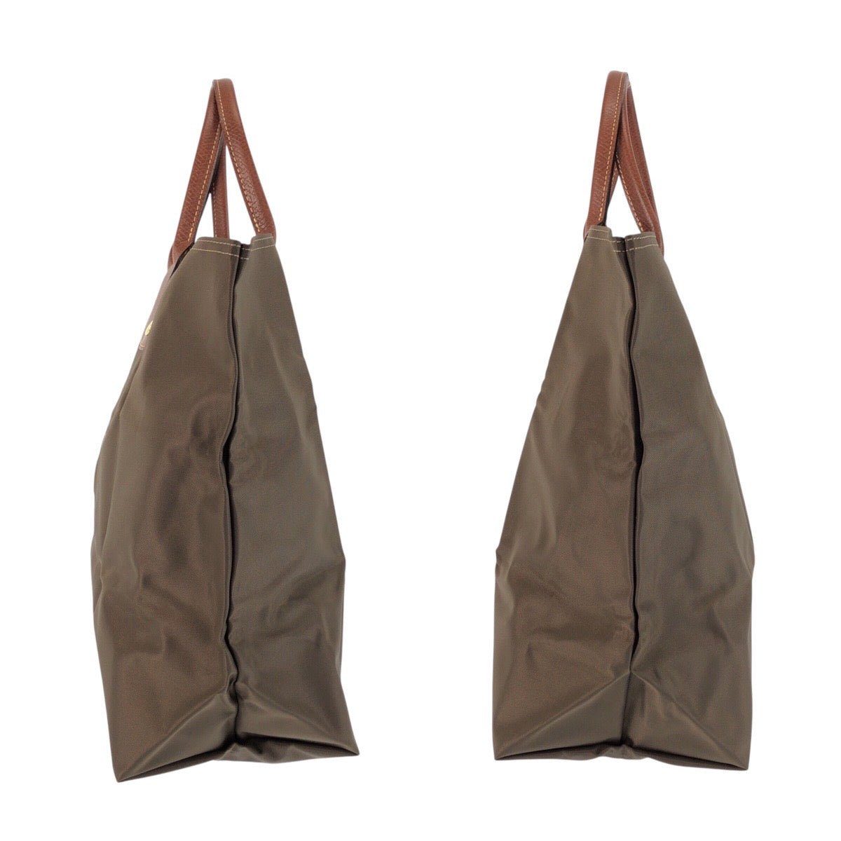 24775
Longchamp ロンシャン ル・プリアージュ カーキ ブラウン ゴールド金具 ナイロン / レザー 2704089015 ハンドバッグ トートバッグ レディース A14