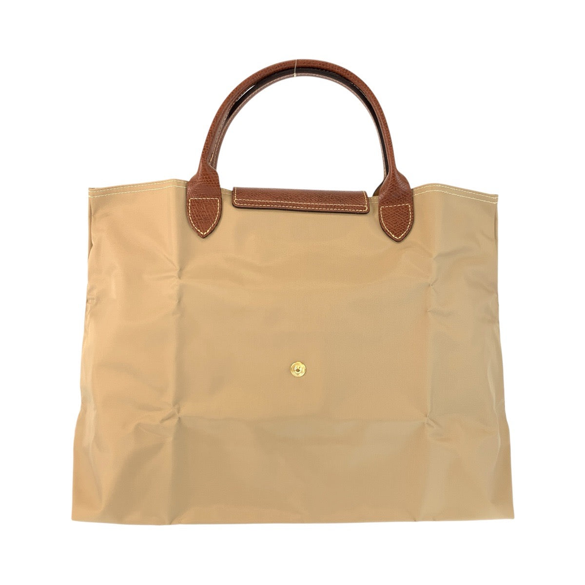 24776
Longchamp ロンシャン ル プリアージュ ベージュ ブラウン ゴールド金具 ナイロン / レザー 2704089841 ハンドバッグ トートバッグ レディース A14