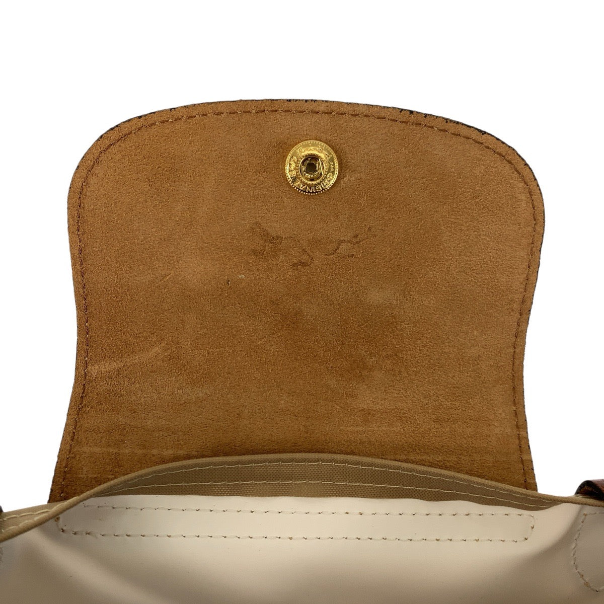 24776
Longchamp ロンシャン ル プリアージュ ベージュ ブラウン ゴールド金具 ナイロン / レザー 2704089841 ハンドバッグ トートバッグ レディース A14