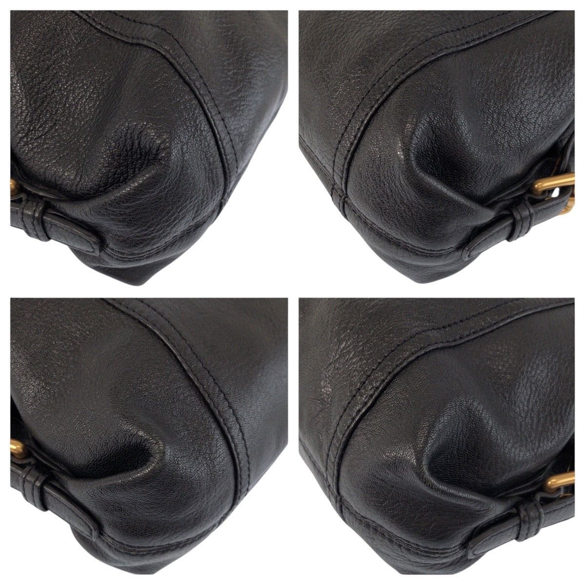 24778
Michael Kors マイケルコース チェーンハンドル ブラック 黒 ゴールド金具 レザー AQ1205 トートバッグ ショルダーバッグ ２WAY レディース AB14