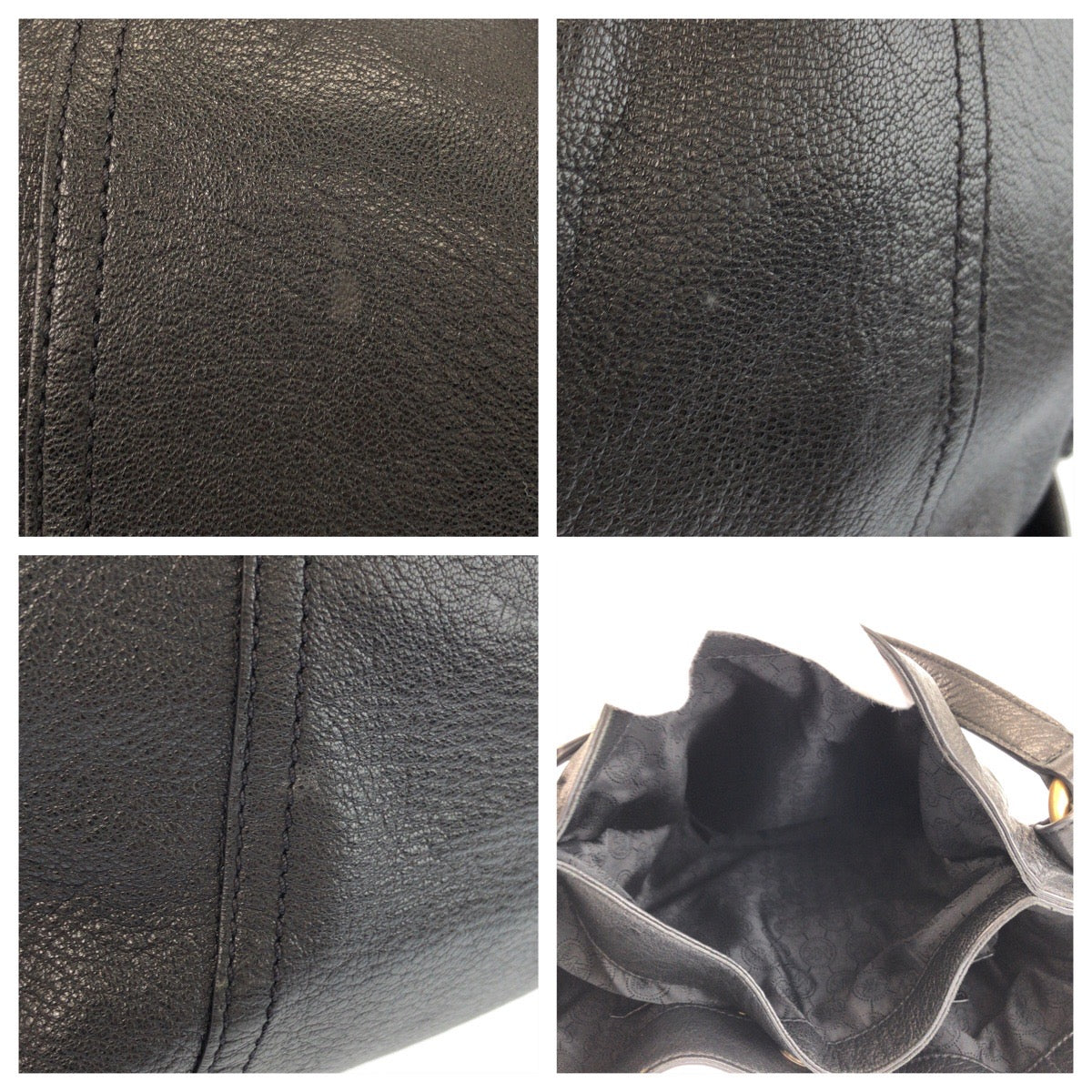 24778
Michael Kors マイケルコース チェーンハンドル ブラック 黒 ゴールド金具 レザー AQ1205 トートバッグ ショルダーバッグ ２WAY レディース AB14