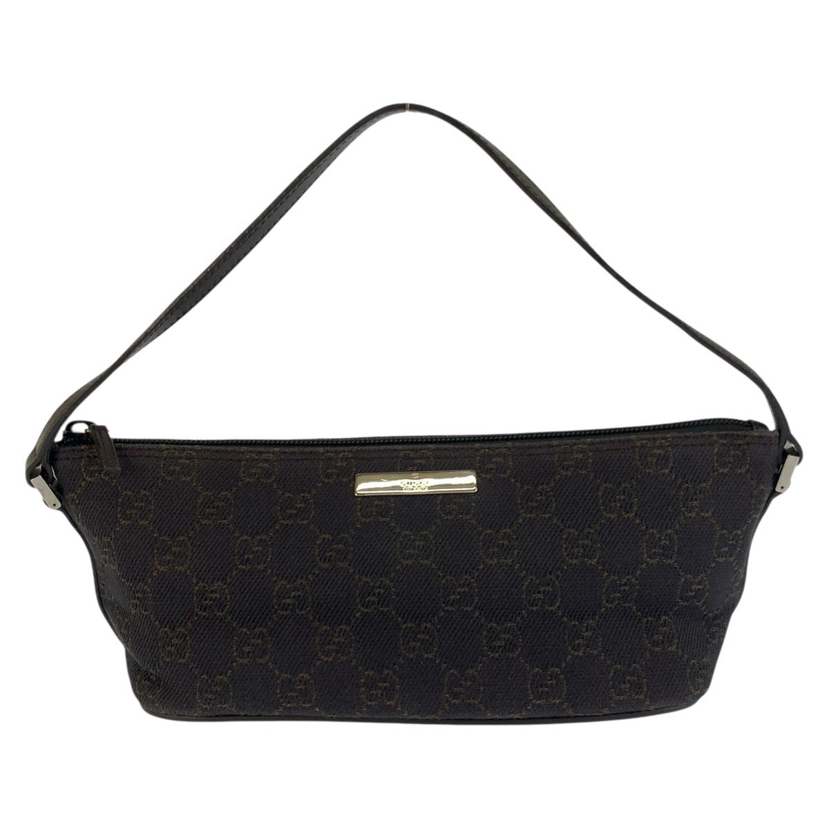 24779
GUCCI グッチ ブラウン GGキャンバス 07198 ハンドバッグ アクセサリーポーチ レディース A35